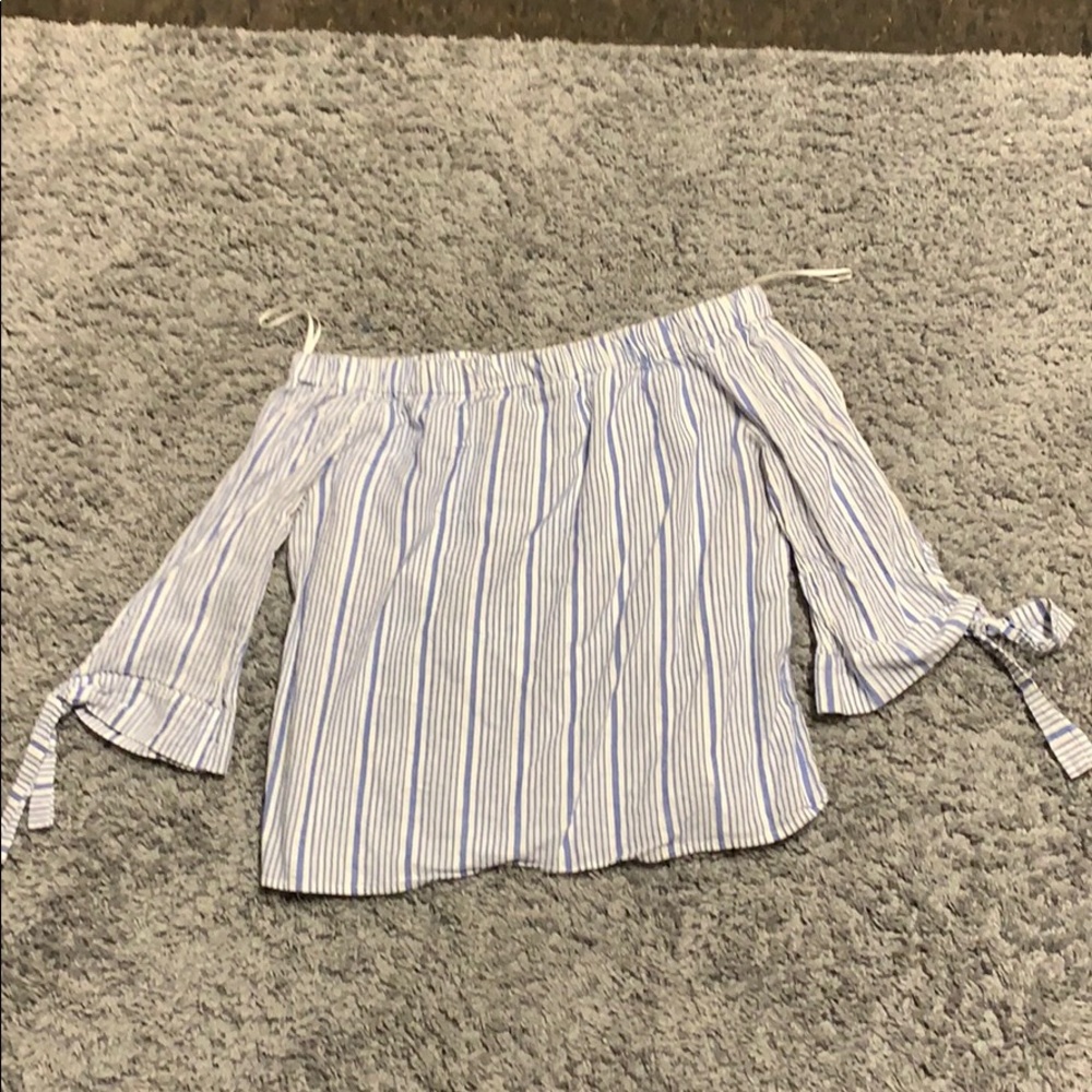 Off the shoulder blouse